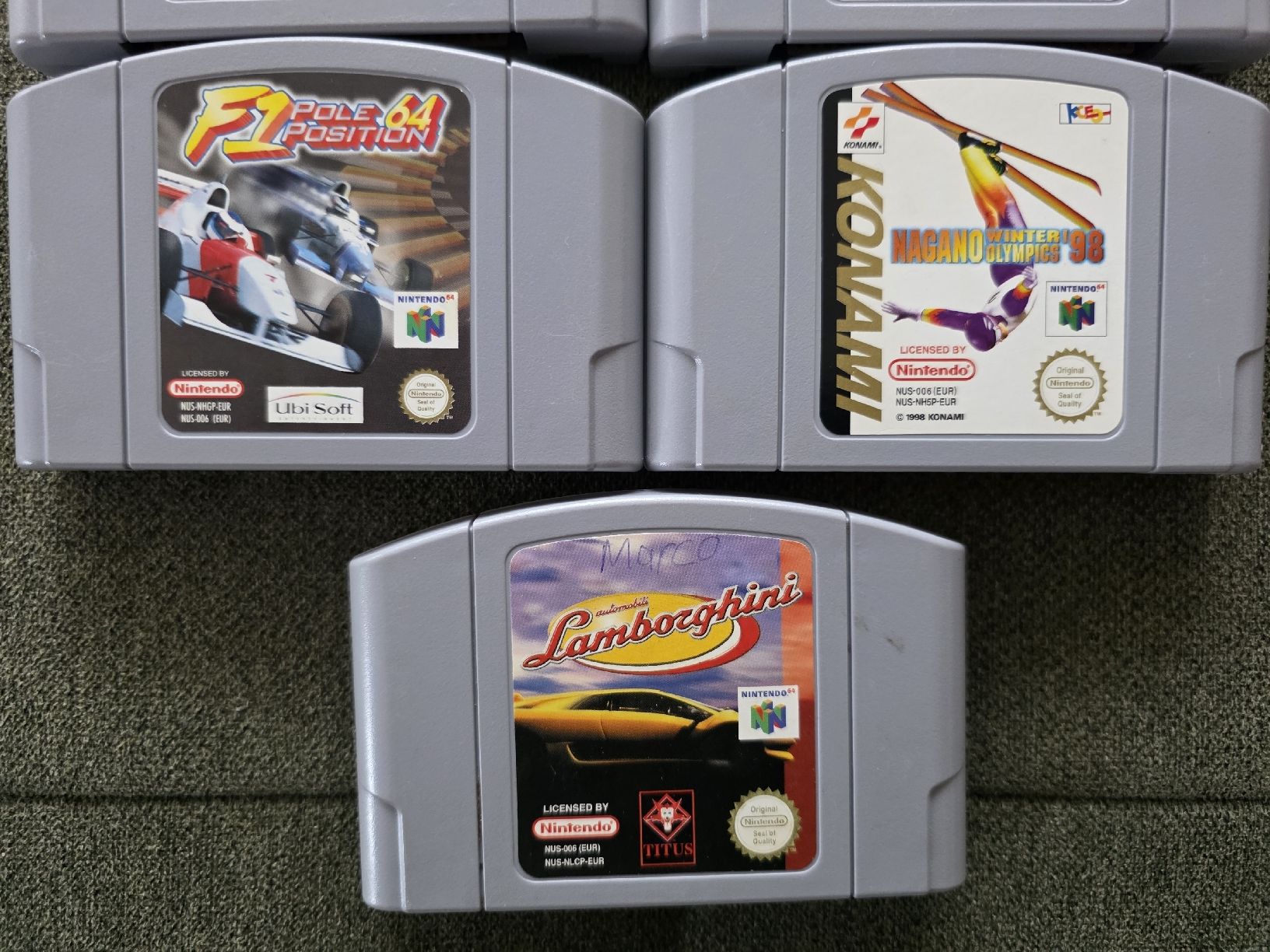 Nintendo Jeux: Nintendo 64 Spiele und Controller Konvolut – D'occasion à Bottighofen par syogar 5