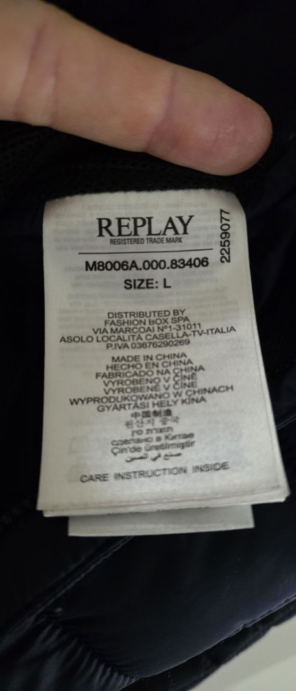 Replay Giacche: Replay Übergangsjacke Grösse L – Nuovo (secondo la descrizione) da Adliswil venduto da sushipeti 3