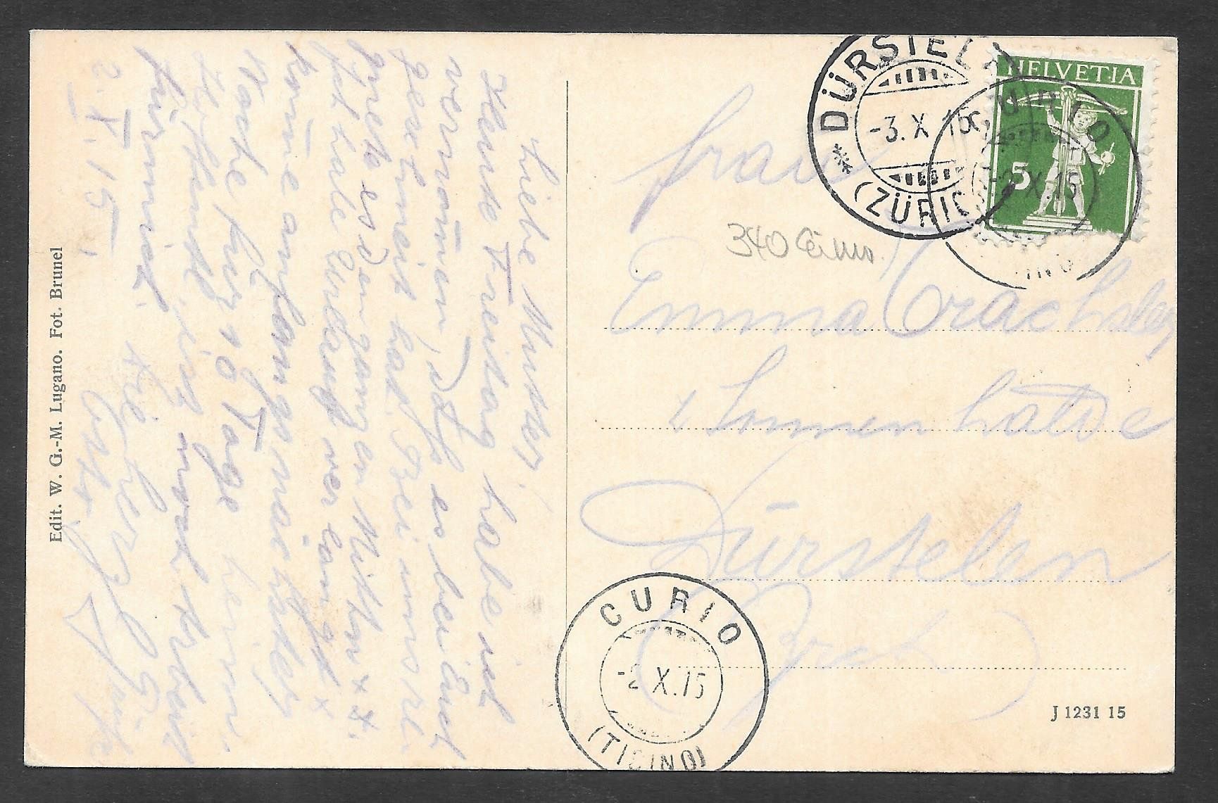 Cartoline postali: Curio Dorfansicht – Usato da Olten venduto da clotaldi 1