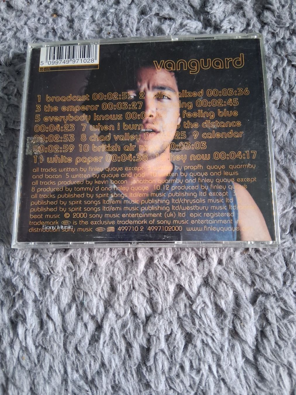 CD: FINLEY QUAYE    VANGUARD    CD – Usato da Wetzikon ZH venduto da Ramones01 1