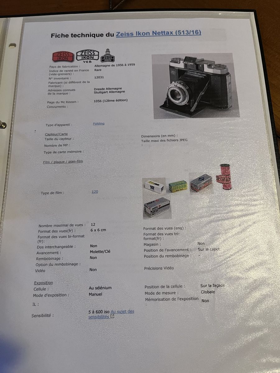 Zeiss Fotocamera: Zeiss Ikon Nettax – Difettoso da Corjolens venduto da san_kyv9 6