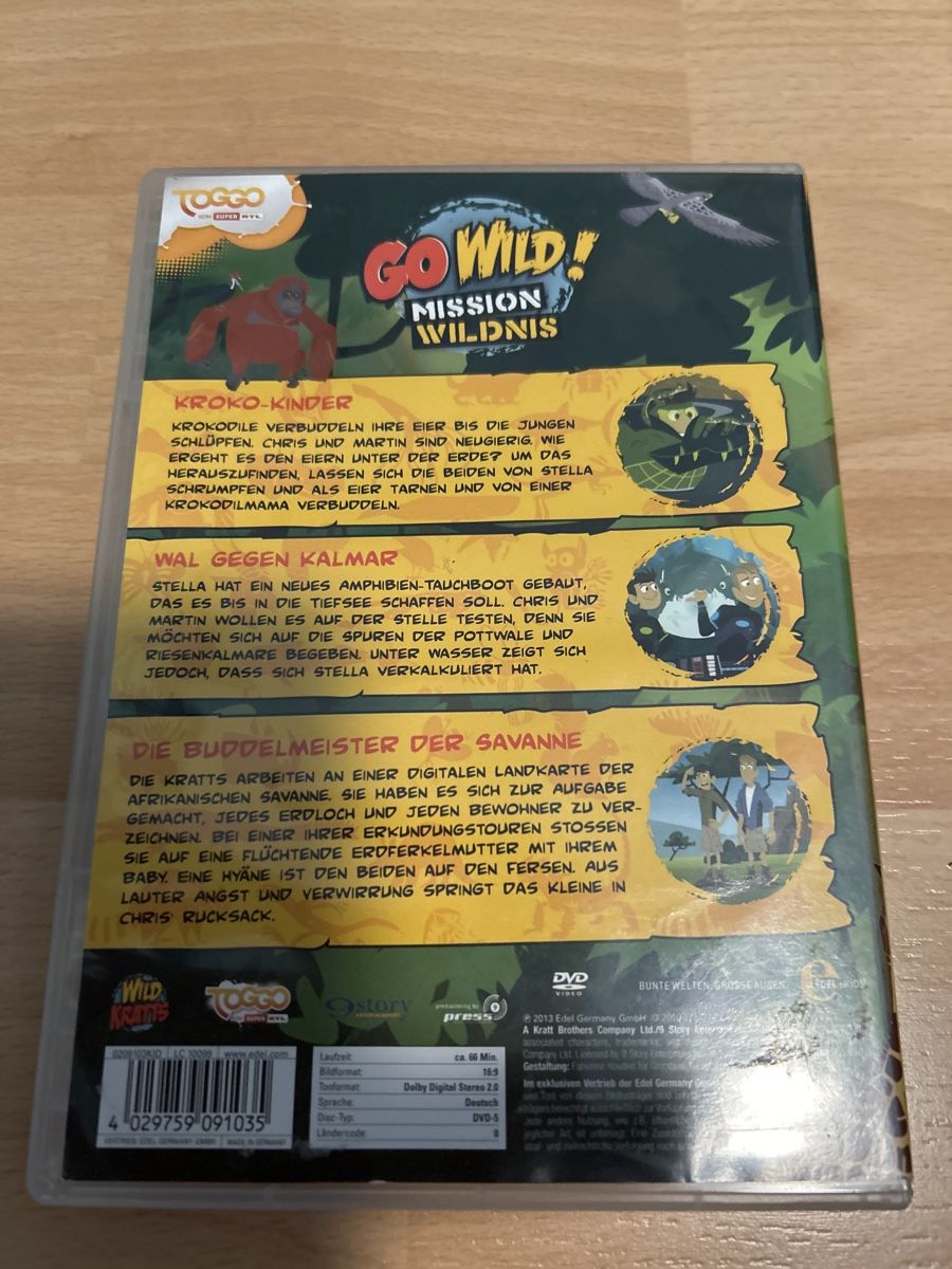 Alle DVDs: DVD- Go Wild, Mission Wildnis – Gebraucht aus Kreuzlingen von jamie45 1