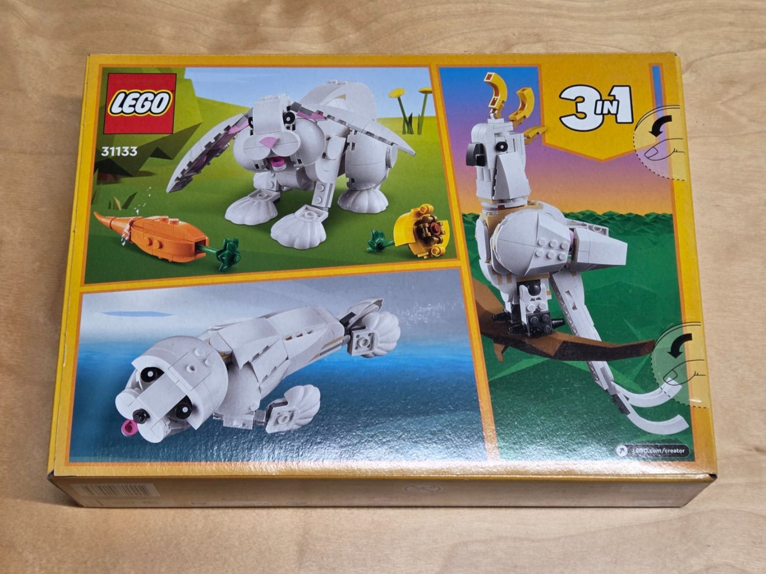Lego Kit di costruzioni: LEGO Creator 31133 White Rabbit – Nuovo e nell'imballaggio originale da Basadingen venduto da tot_59zf 2