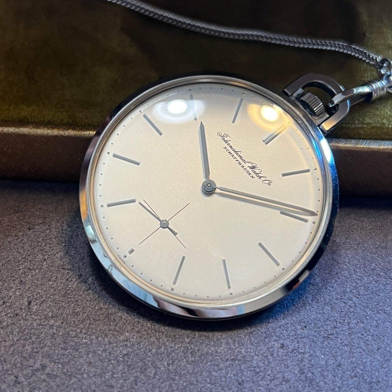 IWC Orologi: IWC Vintage Pocket Watch Small Second – Usato da Carouge GE venduto da Watchaser 6