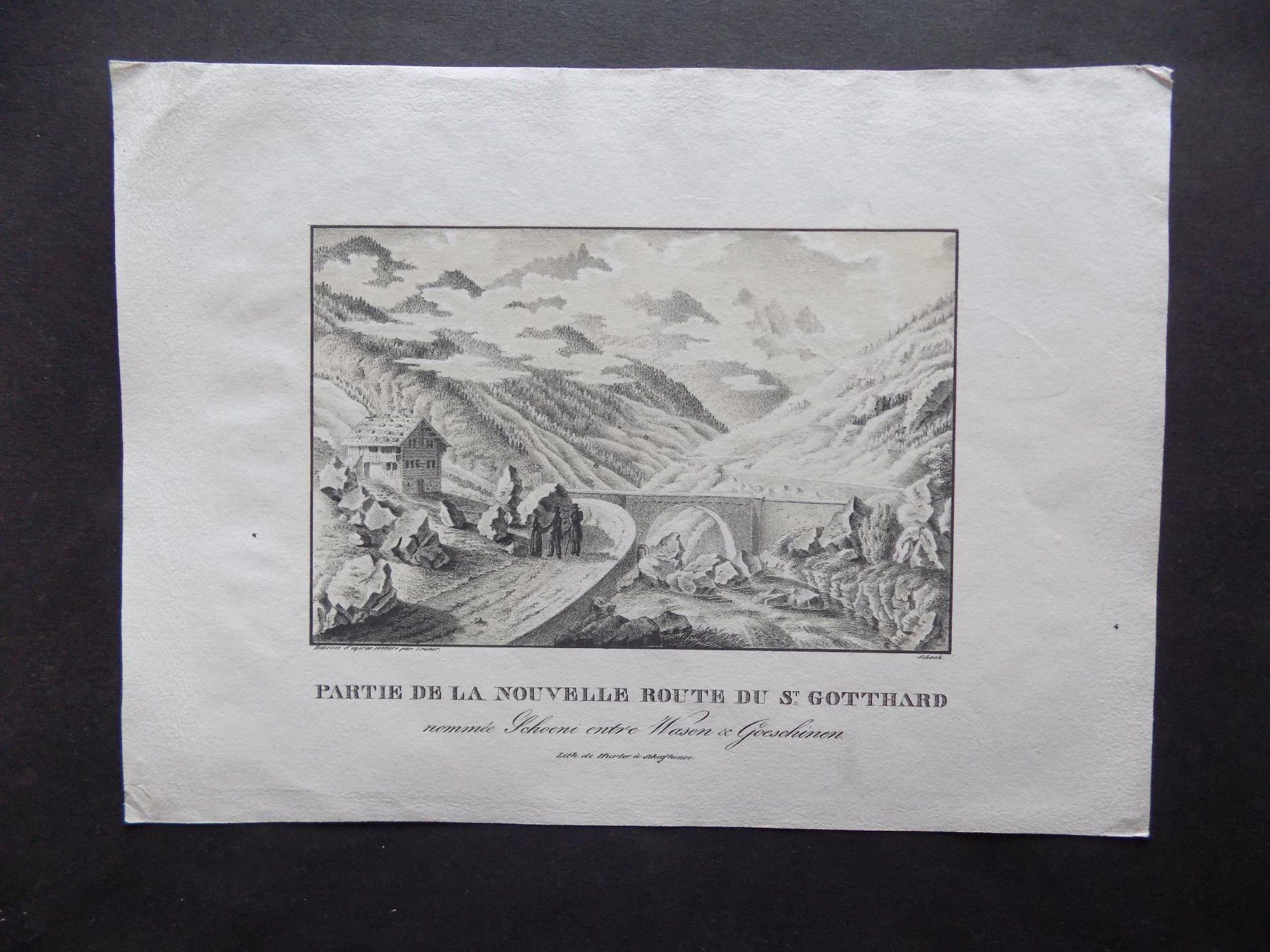 Gravures: Schöni Wassen Göschenen – D'occasion à Risch par Rischli15