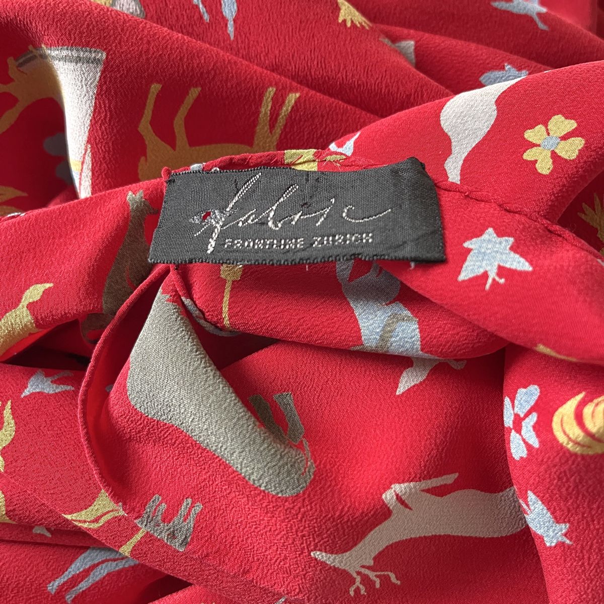 Fabric Frontline Foulard & Sciarpe: FABRIC FRONTLINE Silk Scarf – Nuovo (secondo la descrizione) da Emmen venduto da Avviivva_Com2023 4