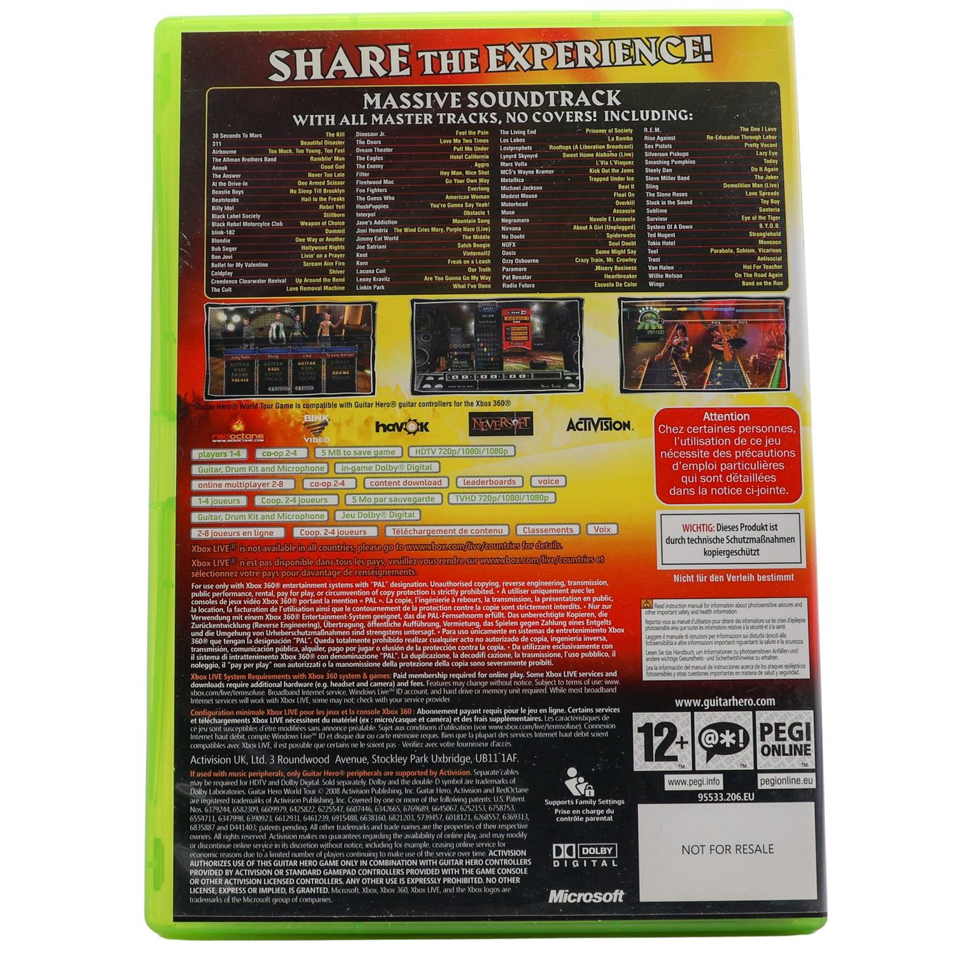 Giochi: Guitar Hero World Tour - XBOX 360 – Usato da Paudex venduto da dindeboy 1