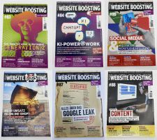 6x Website Boosting Jahrgang 2024 - Heftnummer 83 - 88