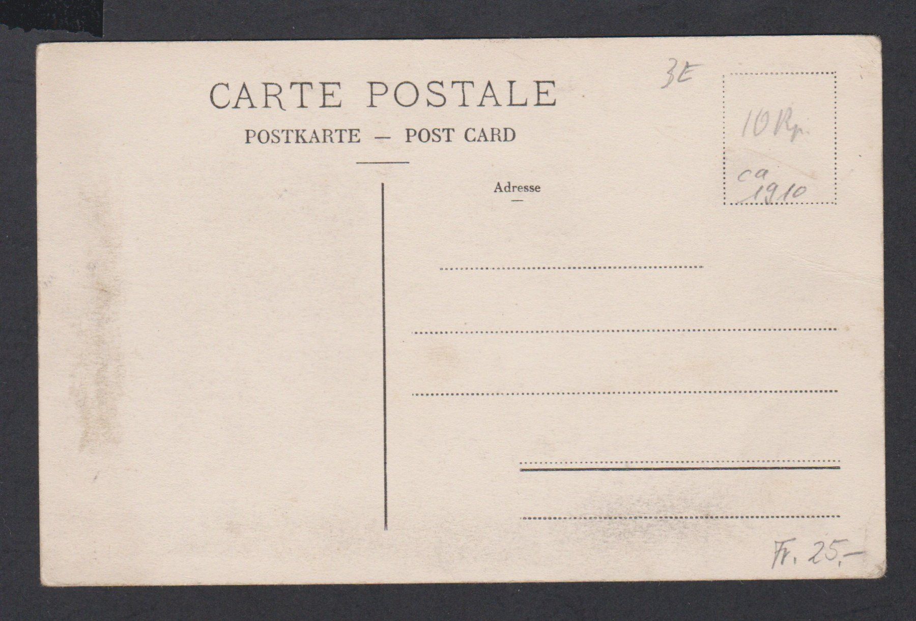 Cartoline postali: Moutier  - Quartier Neuf   -   alte Ansichtskarte ** um 1910 – Usato da Vitznau venduto da Ropaku 1