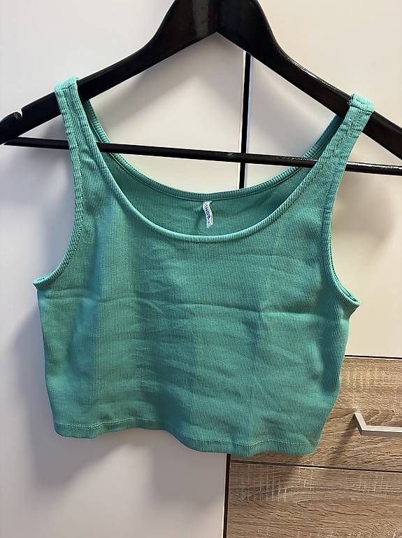 Top: TOP Crop top Only Gr. M grün – Usato da St. Gallen venduto da mustang96