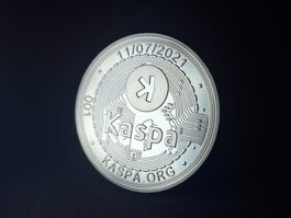Kaspa Krypto Gedenkmünze (40 mm - Metal)