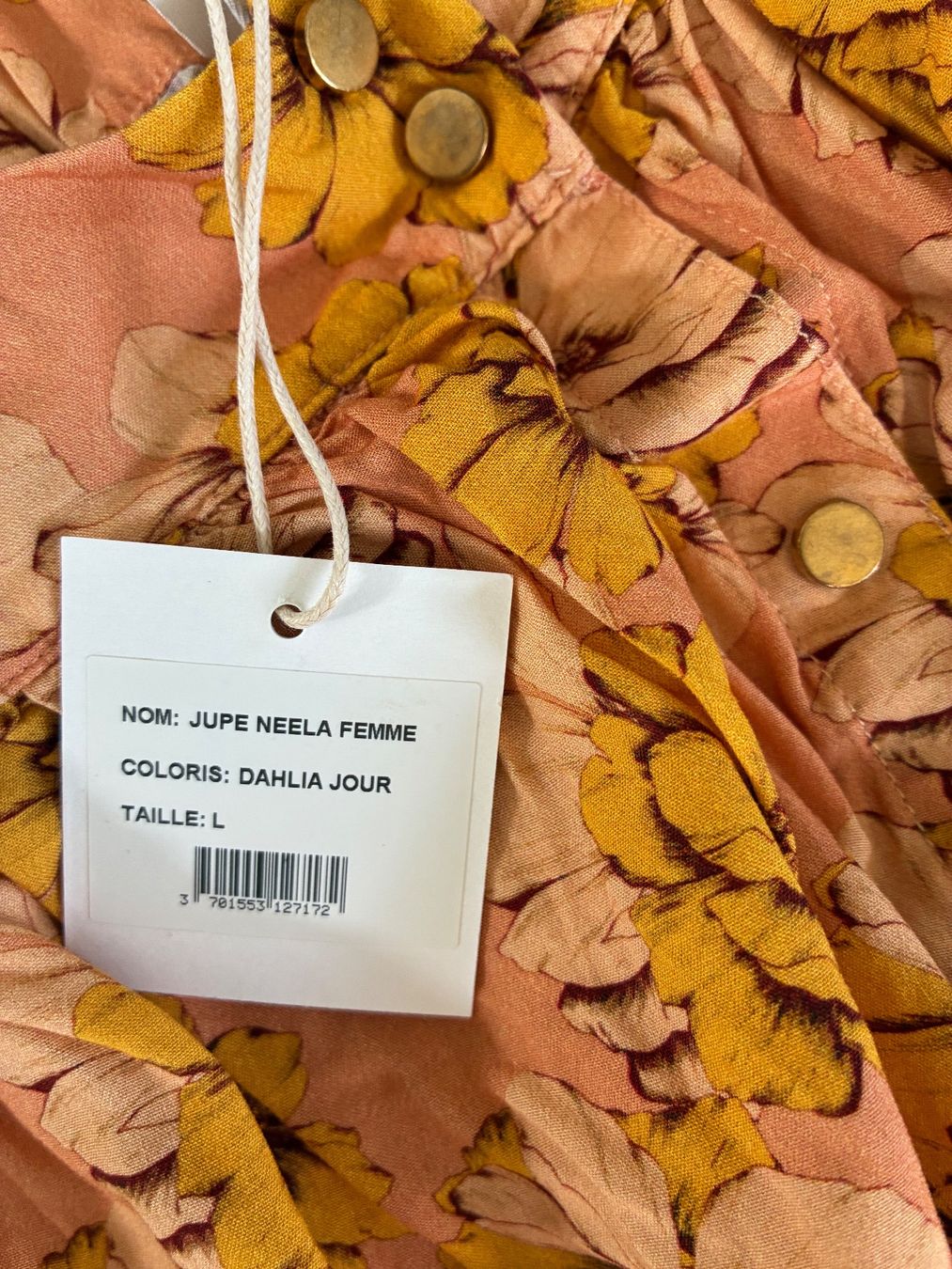 Gonne: Jupe longue fleurie Apaches taille L – Nuovo e nell'imballaggio originale da Confignon venduto da Gd8 3
