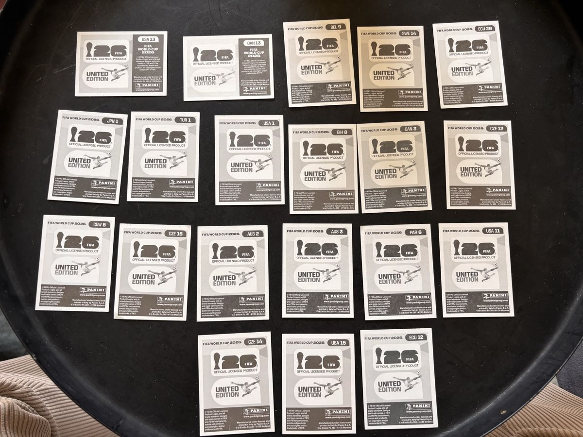 Panini Carte collezionabili: 20 verschiedene Panini Sticker 2026 – Usato da Niederuzwil venduto da MT5612 1