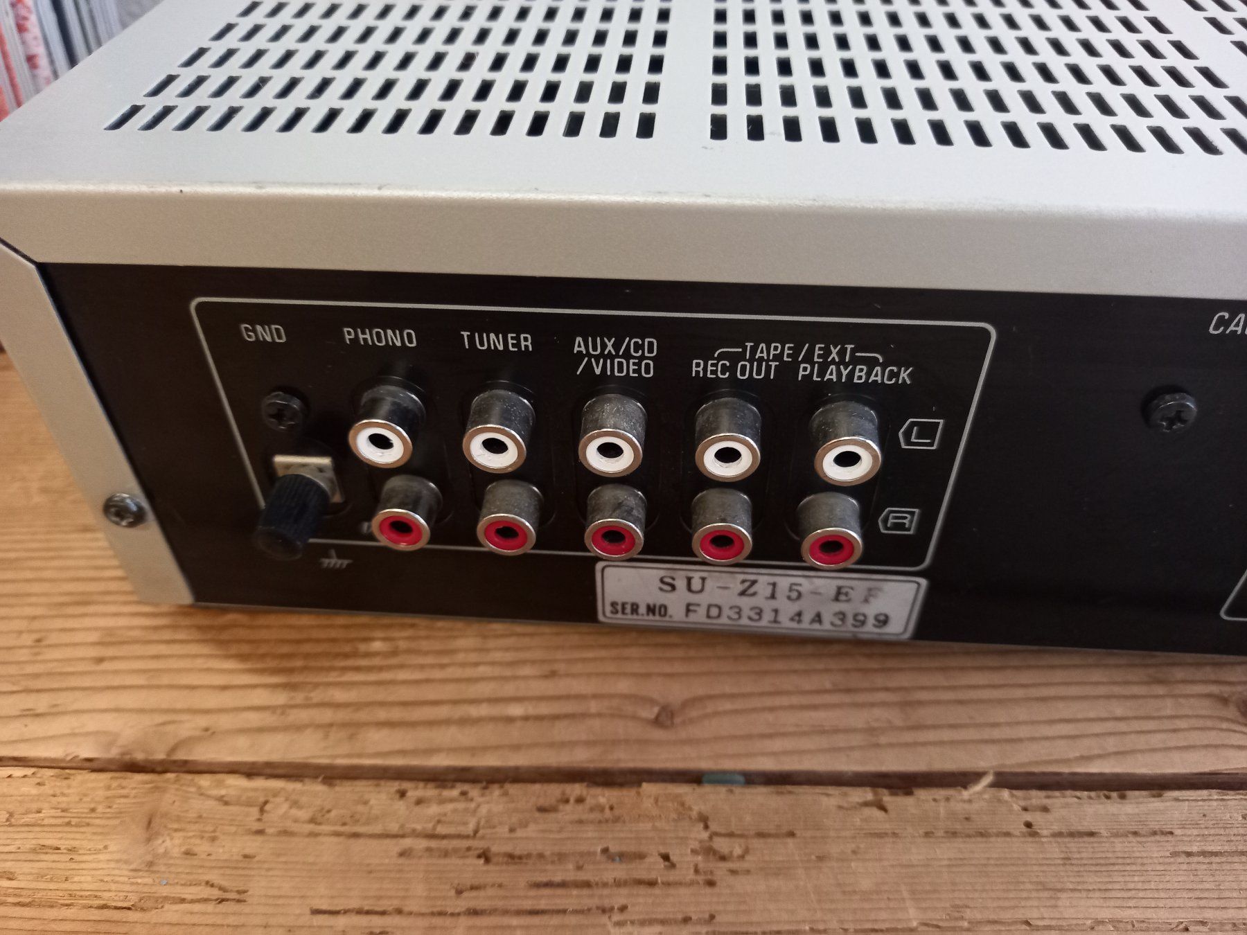 Technics Amplificatori: Technics SU-z15  Verstärker – Usato da Prez-vers-Siviriez venduto da Monija70 8