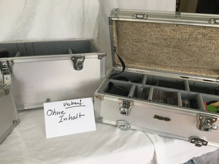 3 Stufiger Foto-Koffer aus Aluminium