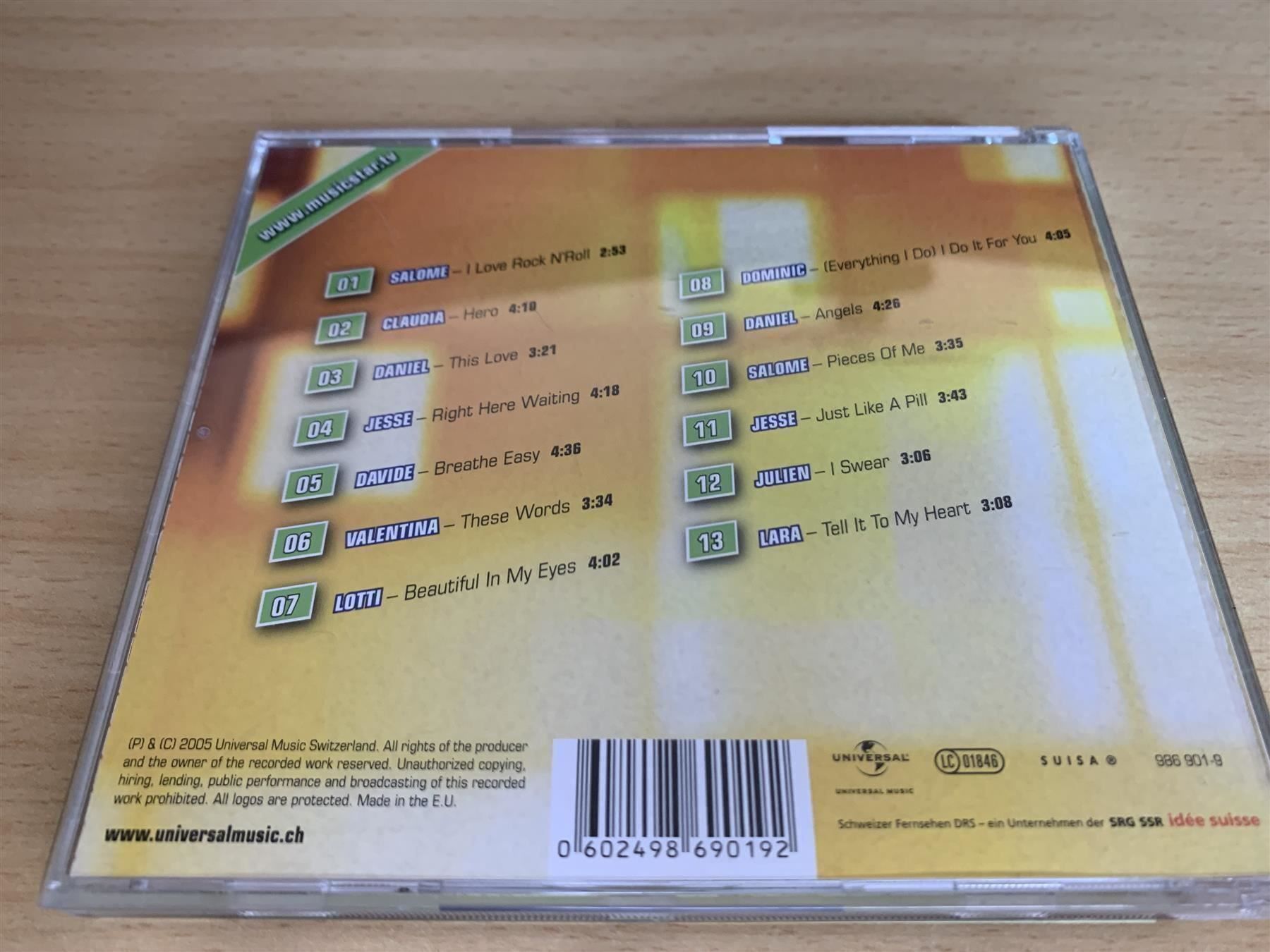 CD: MusicStar - New Generation – Usato da Rikon im Tösstal venduto da Alpenmutz 1