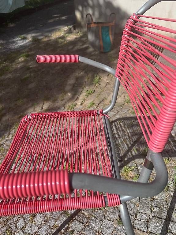 Sedie: Spaghetti-Gartenstuhl mit Armlehne – Usato da St. Gallen venduto da mai_88pl 1