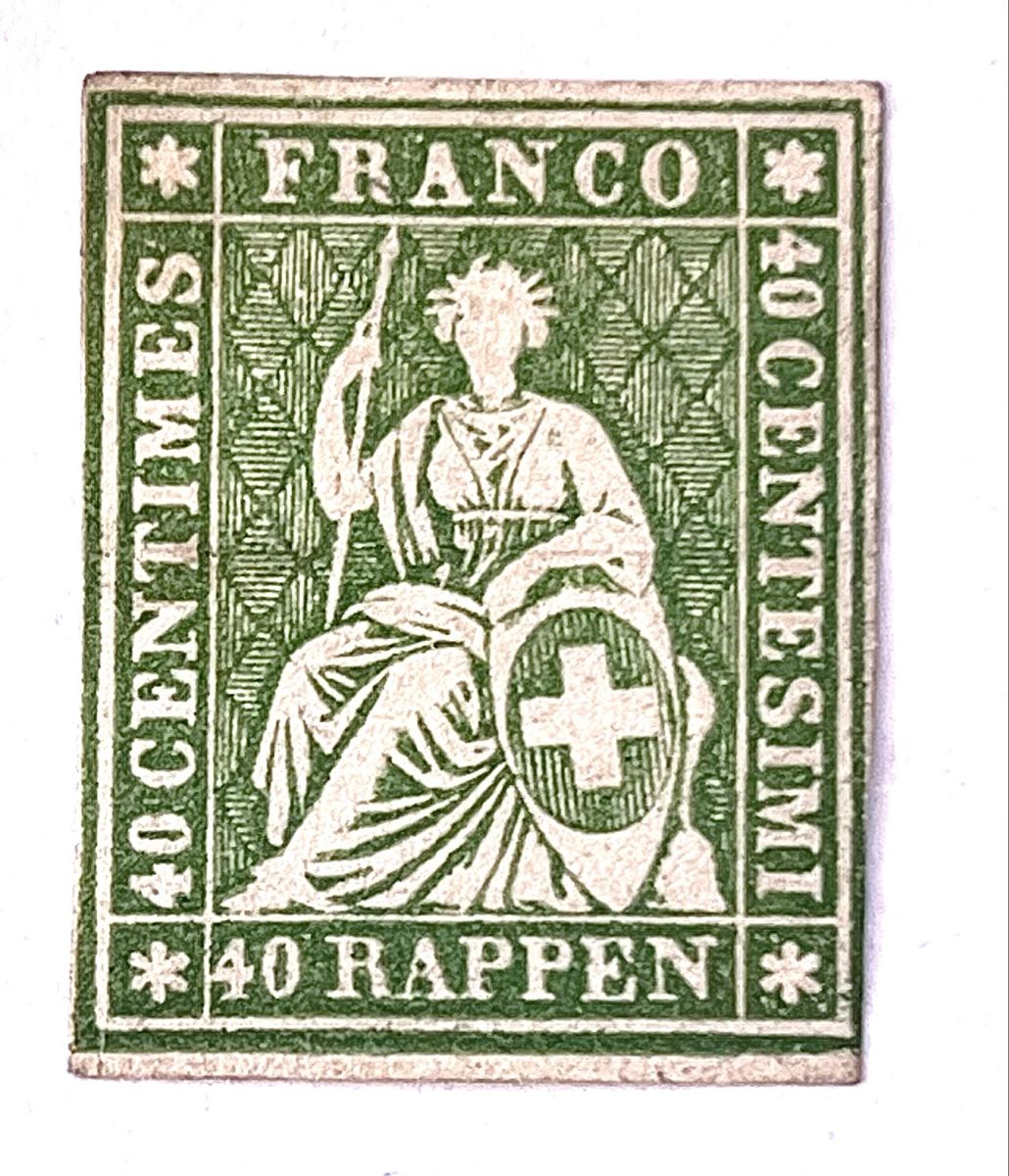 Tous les timbres: Strubel 26G ungebraucht – D'occasion à Basel par G.SALE.2