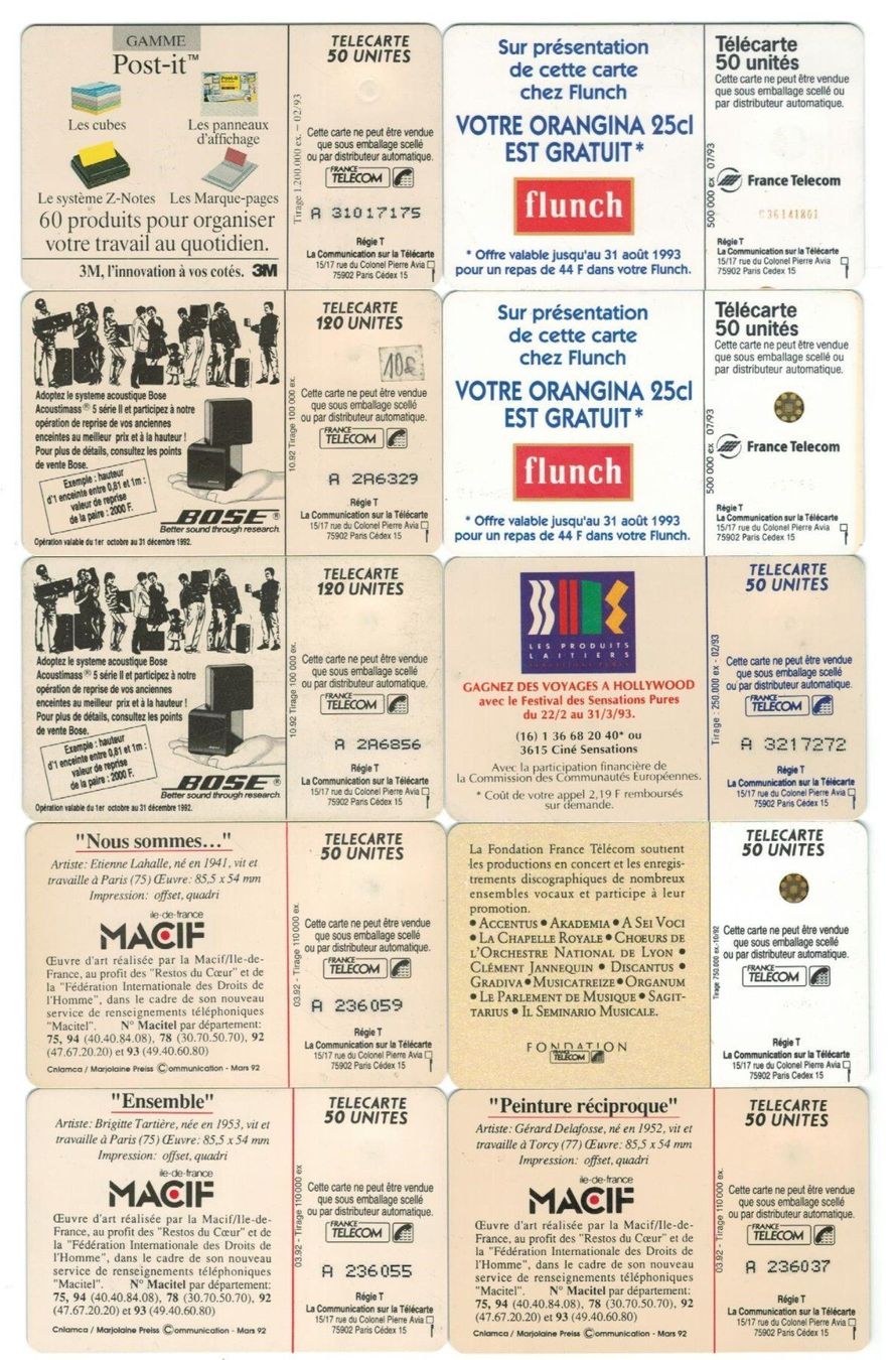 Telefon- & Taxkarten: 10 Telefonkarten Frankreich – Gebraucht aus Zürich von Tolima194 1