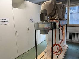 Absauganlage, 3-Sack Anlage mit Rohluft Gebläse
