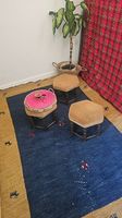 Schöner grosser Gabbeh-Teppich mit Gebrauchsspuren