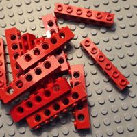 Lego 22x Lochbalken 1x6 (3894)
