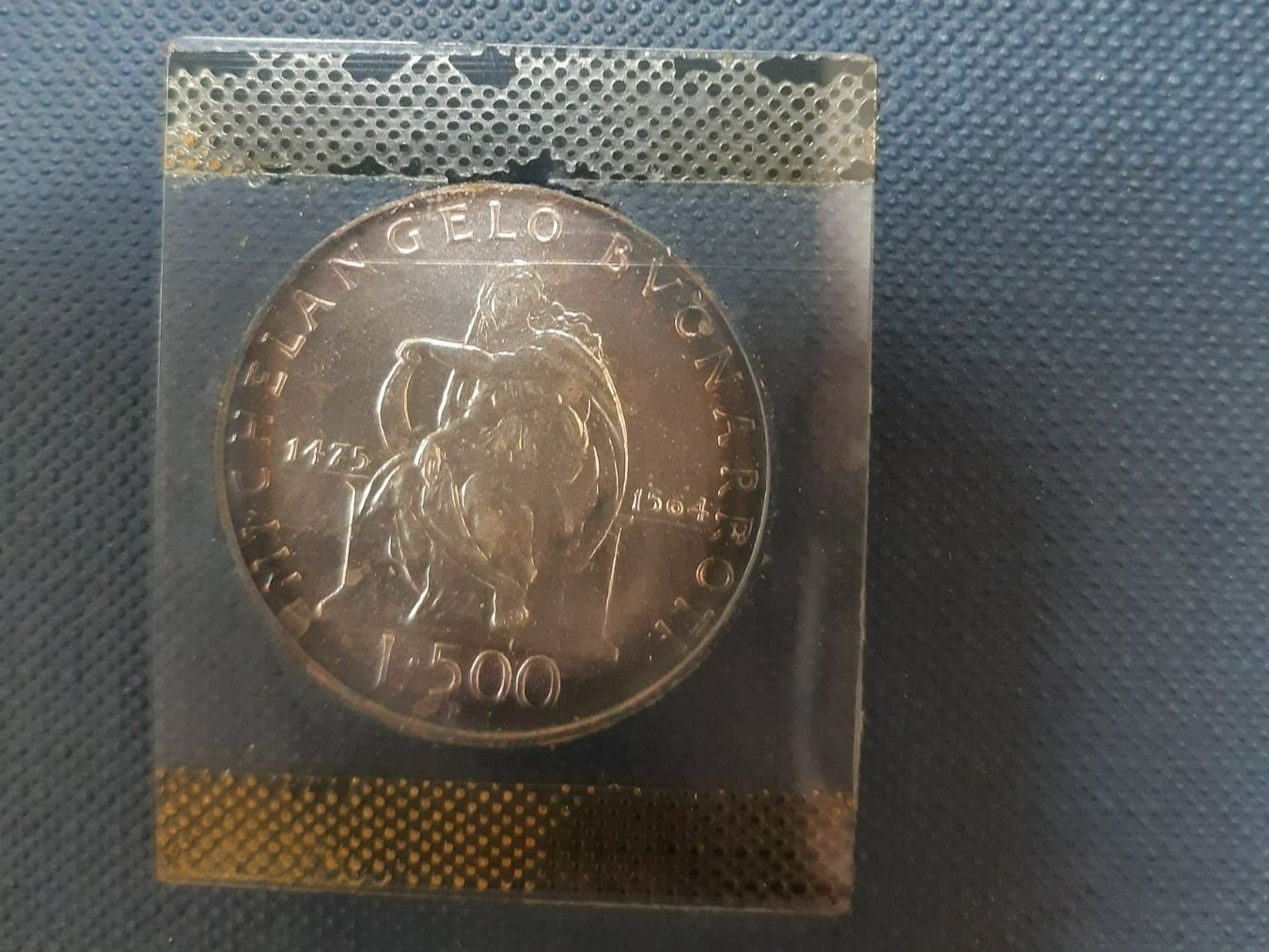 Tutti le monete: Monnaie commémorative Italie Michelangelo – Nuovo (secondo la descrizione) da Biel/Bienne venduto da Ligurie 2