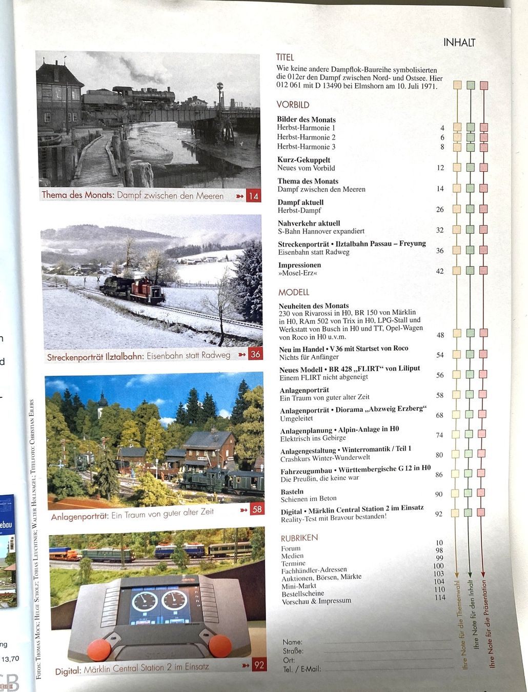 Riviste & Magazine: Eisenbahn Journal - 5 Hefte 2008 - Modellbahn-Ausgabe – Nuovo (secondo la descrizione) da Hünenberg venduto da Ecila 1