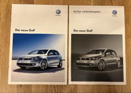 VW Golf Prospekt, Preisliste 2008/2009 über 80 Seiten!