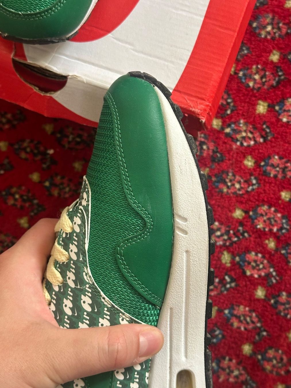 Nike Herrenschuhe: Nike Air Max 1Limeade  EU44.5/US10.5 – Gebraucht aus Zürich von admiraljh 3