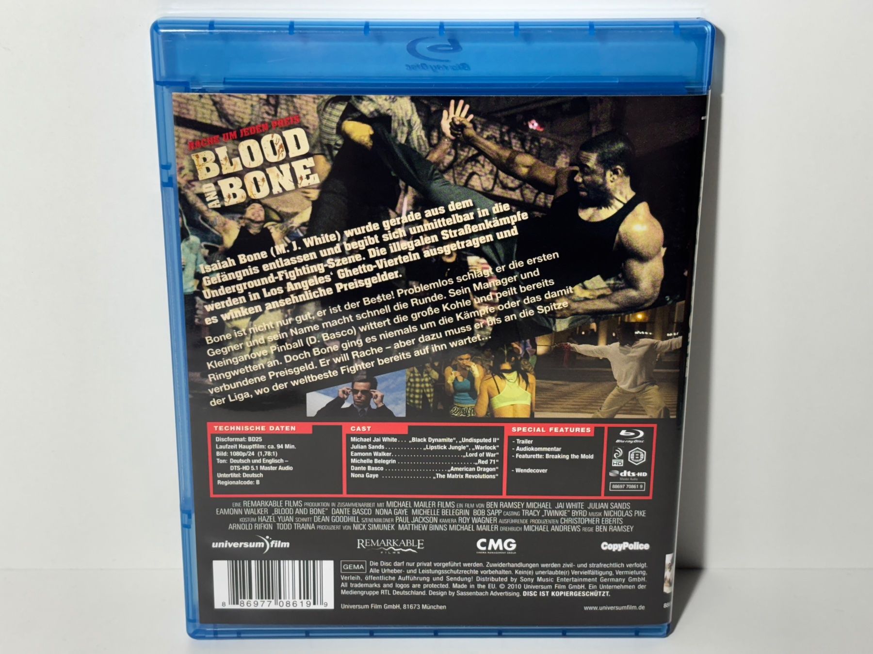 Tutti i DVDs: Blood and Bone Blu Ray – Usato da Wilderswil venduto da Sstriker 1