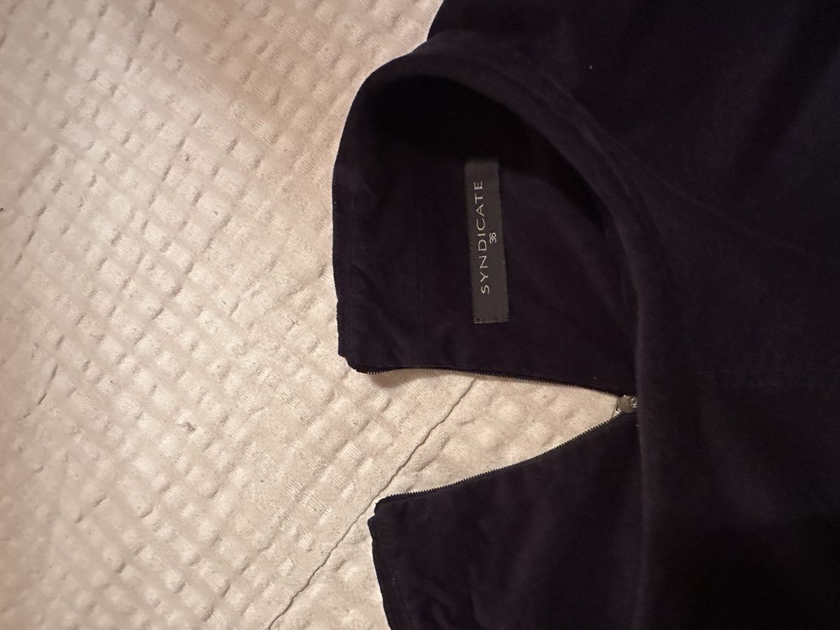 Nile Vestiti: Syndicate Cord Kleid, Gr. 36, Dunkelblau – Usato da Bern venduto da Noeci 3