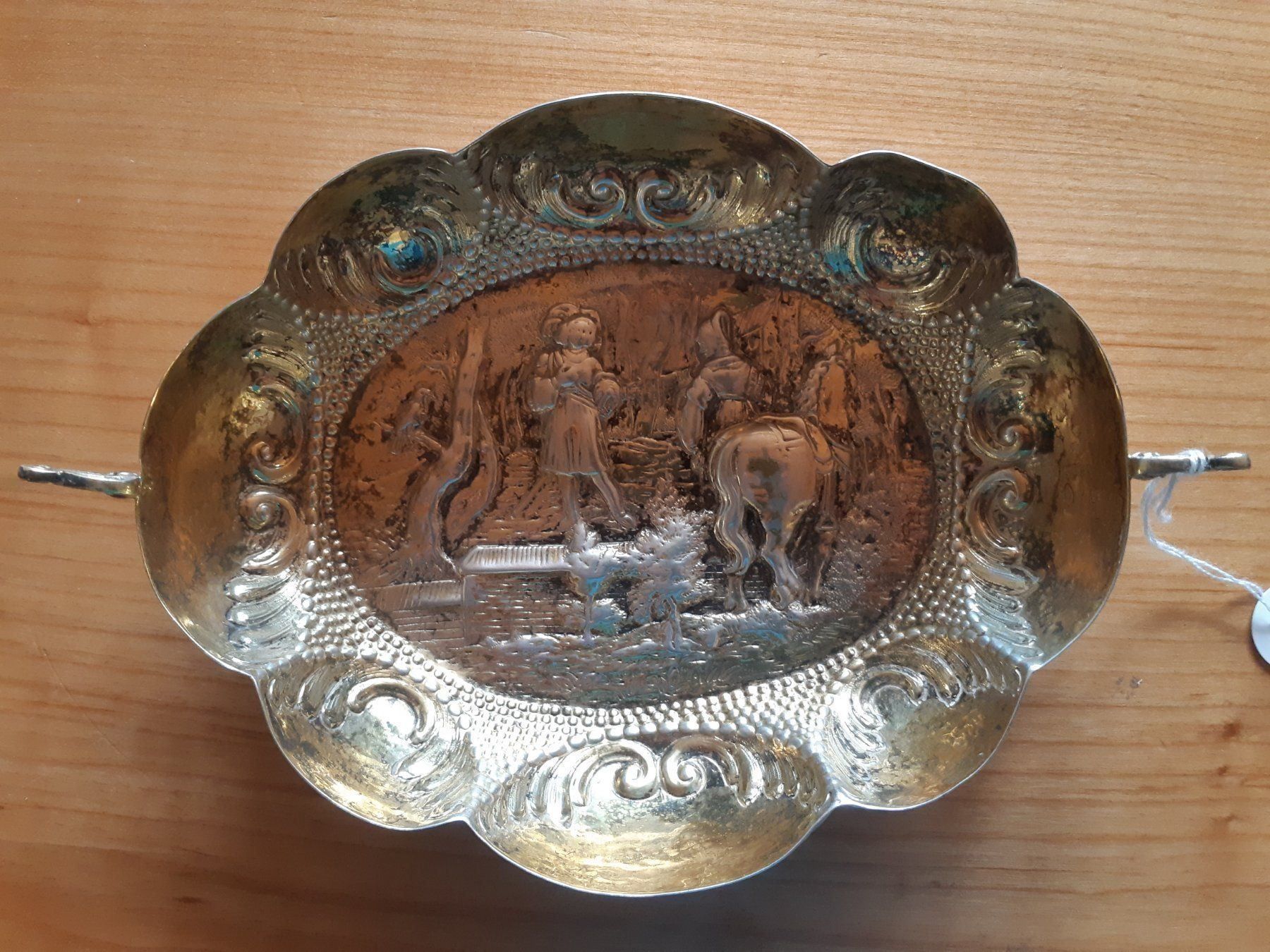 Piatti di portata: Silber Weinprobierschale Historismus – Usato da Grindelwald venduto da carro5