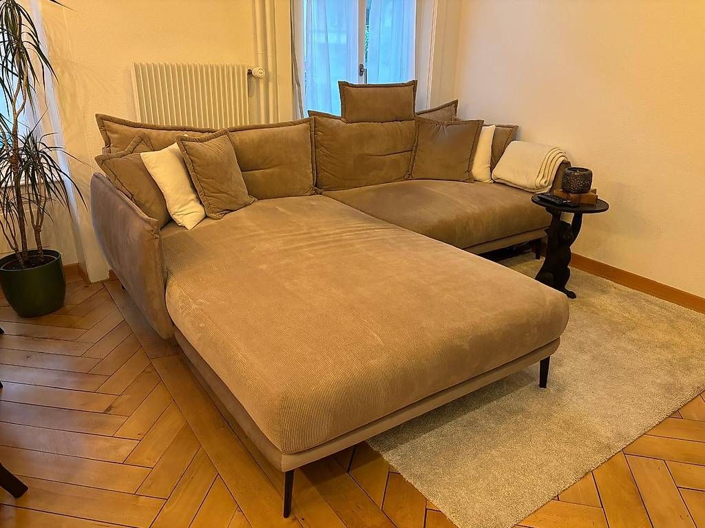 Mömax Divani: Sofa beige - Mömax Wohnlandschaft Nuovo – Usato da Kriens venduto da janus17 1