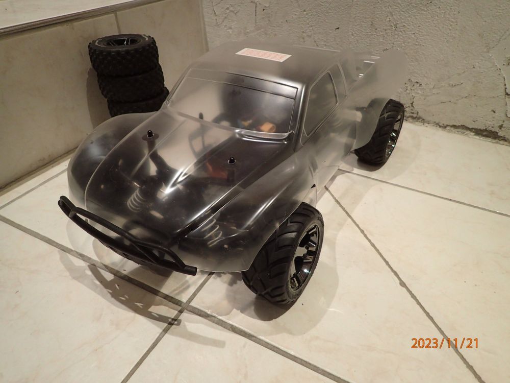 TRAXXAS 1/16 SLASH + VXL BRUSHLESS SYSTEM - Modèle Radiocommandé - Neuf Sans Boîte