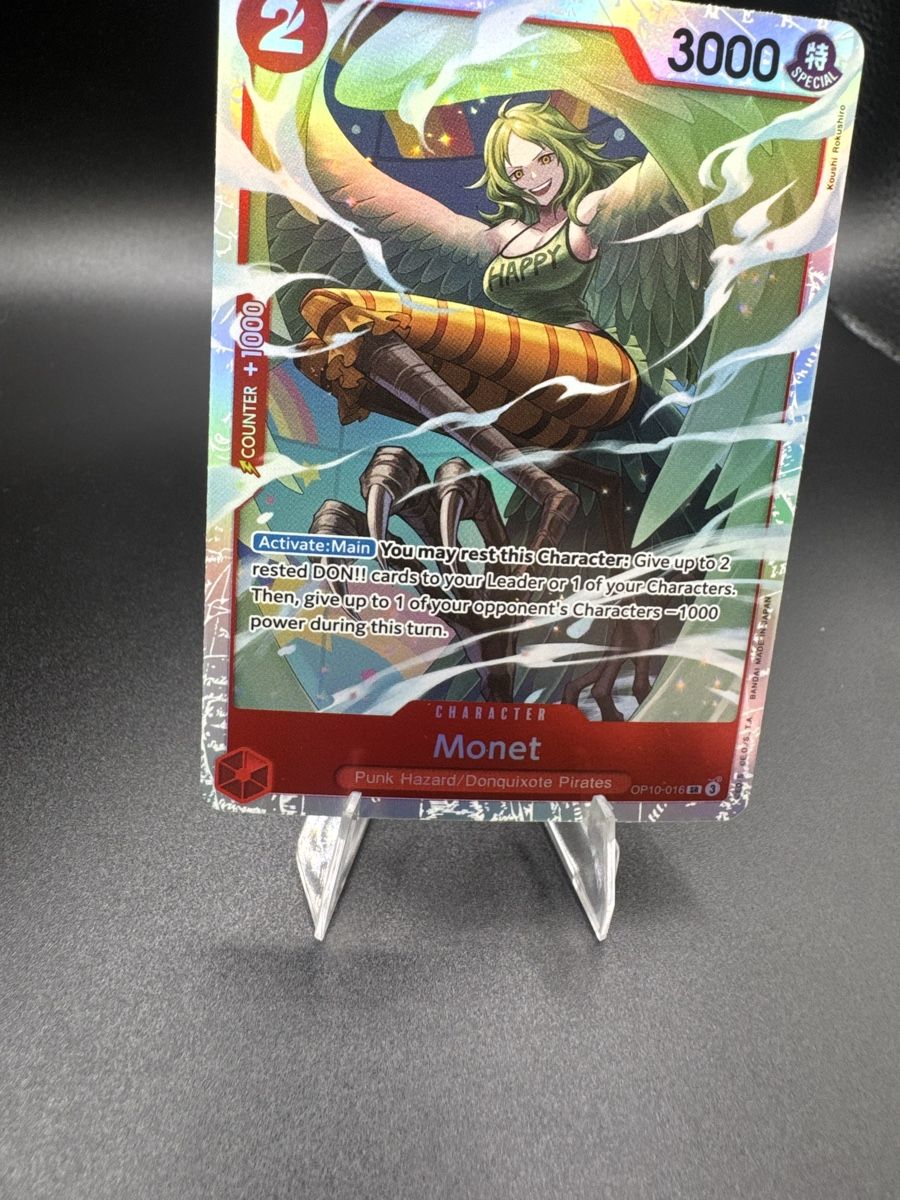 Bandai Carte collezionabili: Monet OP10 016 NM – Nuovo (secondo la descrizione) da Solduno venduto da OPHunters