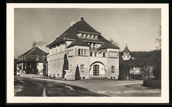 Cartoline postali: AK Brugg, Vindonissa-Museum – Usato da Berlin venduto da bartko-reher