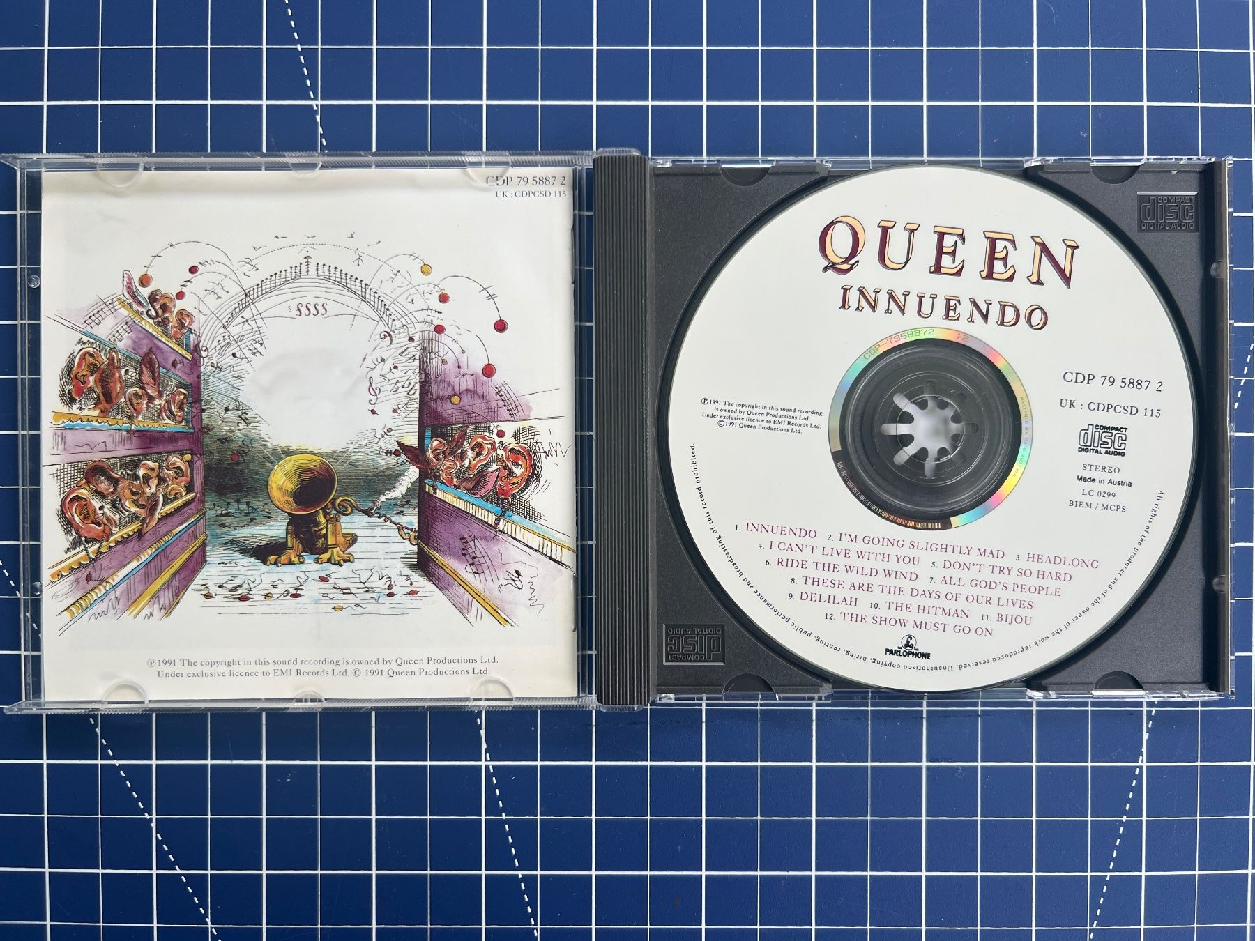 CD: QUEEN - Innuendo – Usato da st.gallen venduto da sophiephie 1