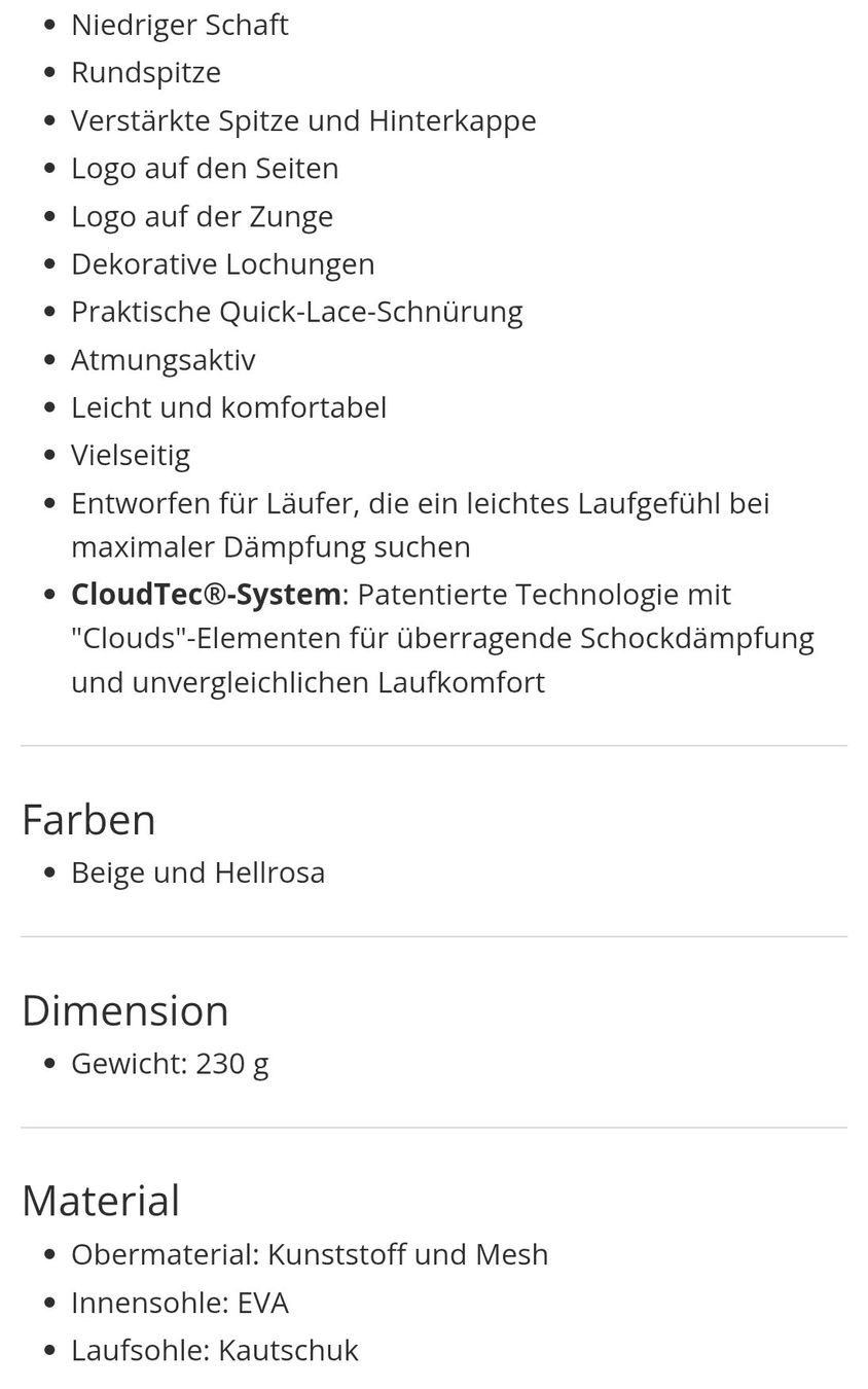 On Scarpe da donna: ON Laufschuh Cloud X Sneaker Grösse 36.5 – Nuovo e nell'imballaggio originale da Hombrechtikon venduto da Dannii0 4