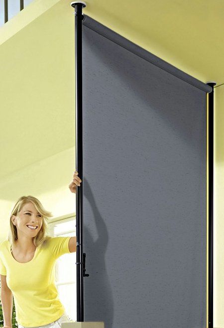 Balkonabdeckung Sichtschutz – 135x800 Cm, Anthrazit, Wind- Und UV-geschützt, Mit Kabelbindern & Seil