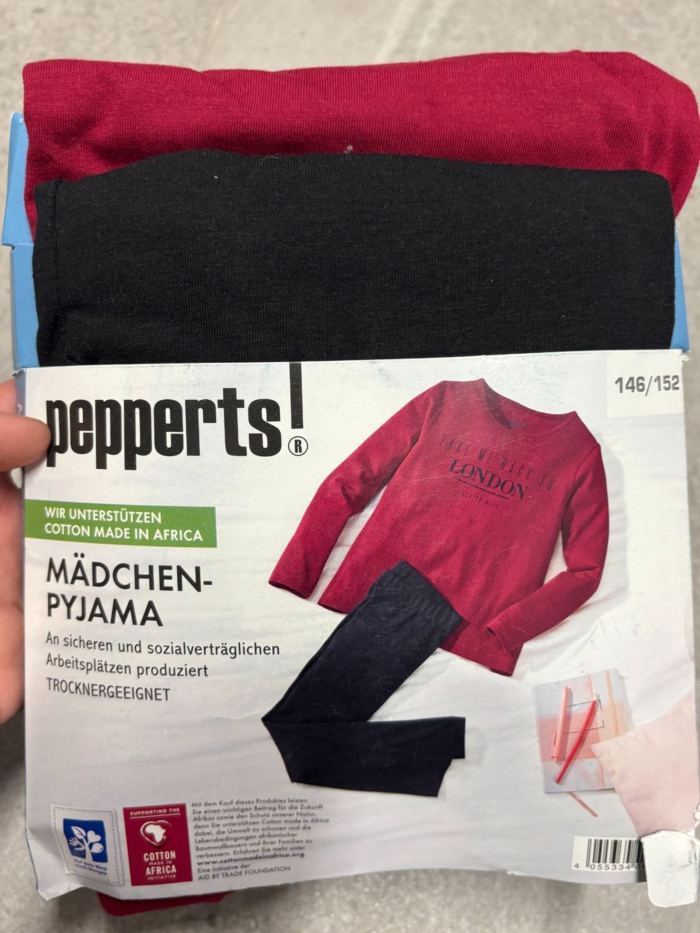 Pyjamas & Ähnliches: Pyjama fille 146 - 152 neuf – Neu (gemäss Beschreibung) aus Salvenach von gwenwywar