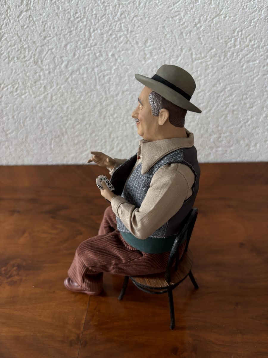 Statuette: Santons Pagnol, La partie de carte – Usato da Chénens venduto da elomedc 9