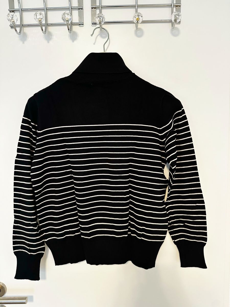 H&M Pullover & Sweatshirts: H&M RollkragenPullover, Grösse L, gestreift, neu mit Etikett – Neu (gemäss Beschreibung) aus Eglisau von Brewster1 2