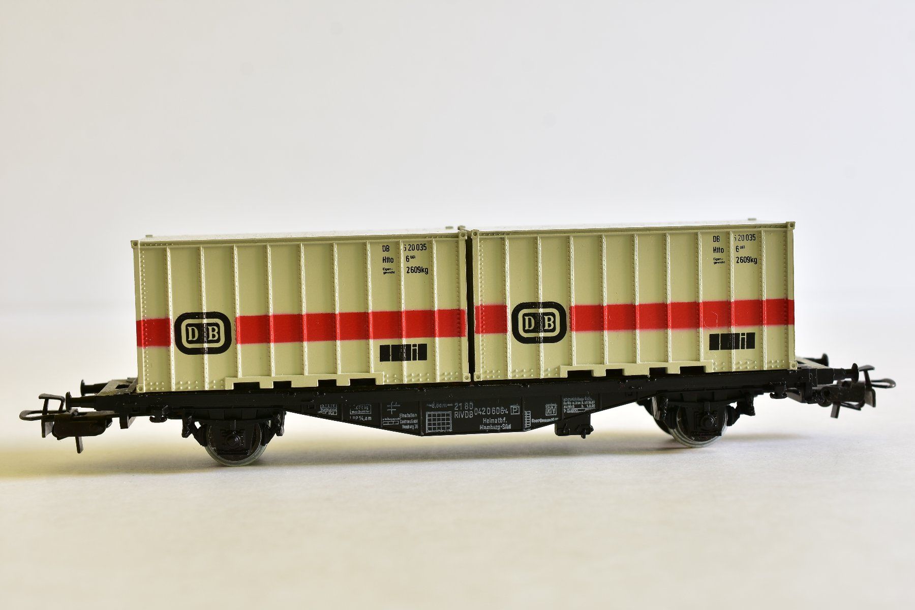 Märklin Modelleisenbahnen: Containerwagen Märklin ohne OVP – Gebraucht aus Lohn-Ammannsegg von 1monika