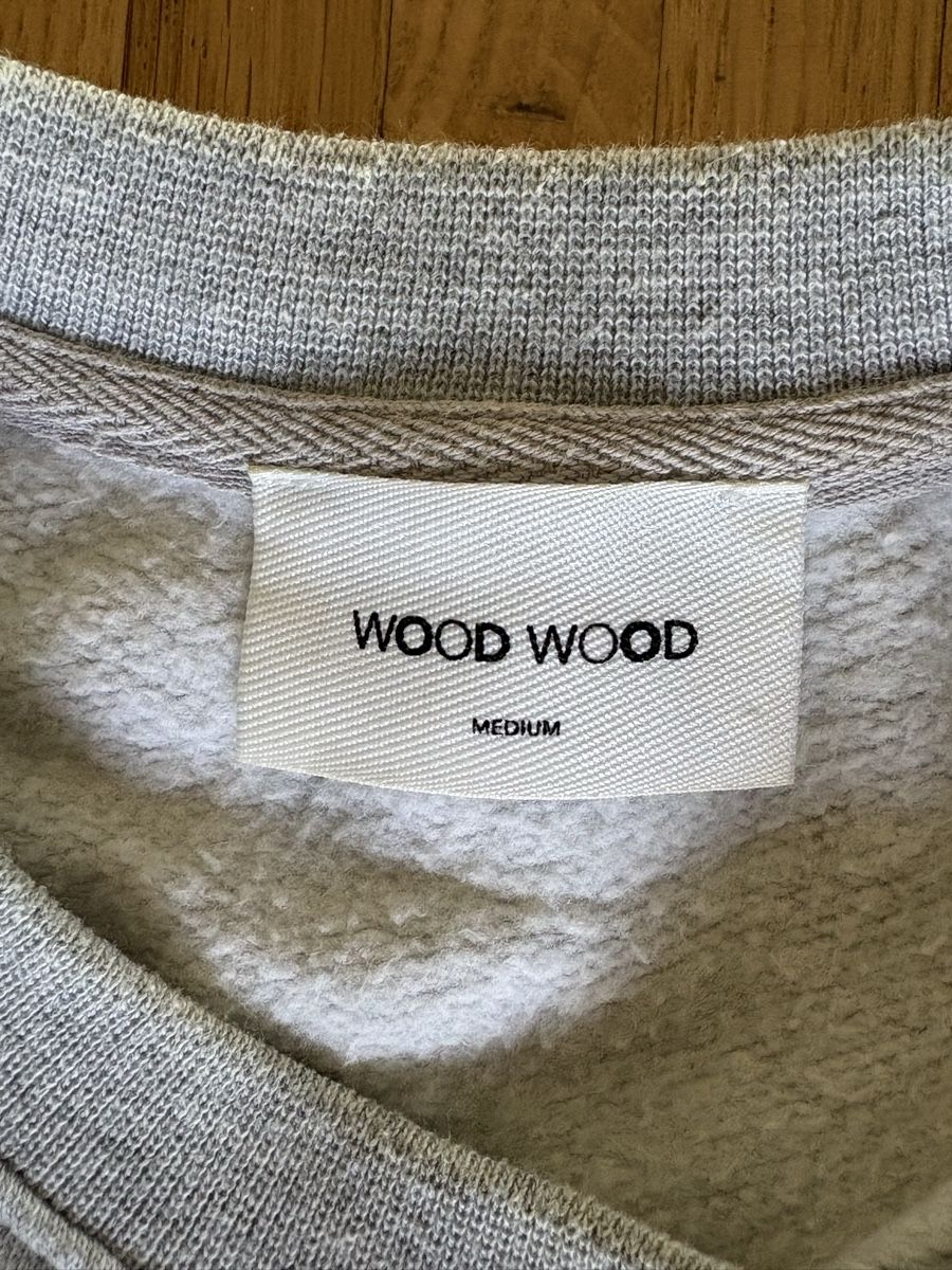 Wood Wood Pullover & Sweatshirts: Sweatshirt Wood Wood grau Grösse M – Gebraucht aus Regensdorf von k0nkret 3