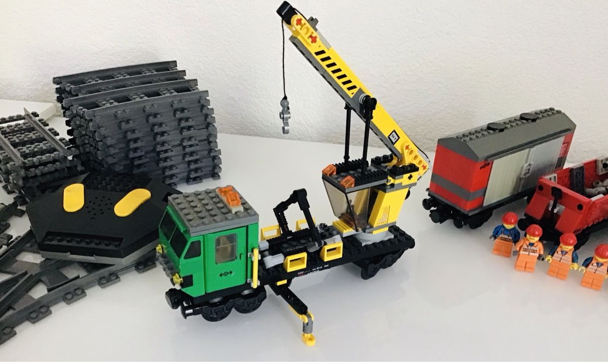 Lego Kit di costruzioni: Lego 7898 Cargo Train Deluxe – Usato da Rodersdorf venduto da alfa03 3