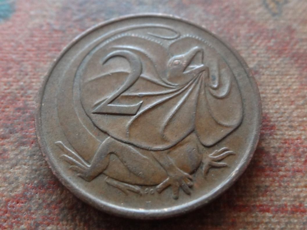 Toutes les monnaies: AUSTRALIA  2  Cents  1966 – D'occasion à Romanel-sur-Lausanne par Swift13