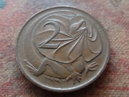 AUSTRALIA  2  Cents  1966