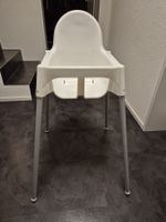 Kinderhochstuhl weiss mit Sitzauflage guter Zustand