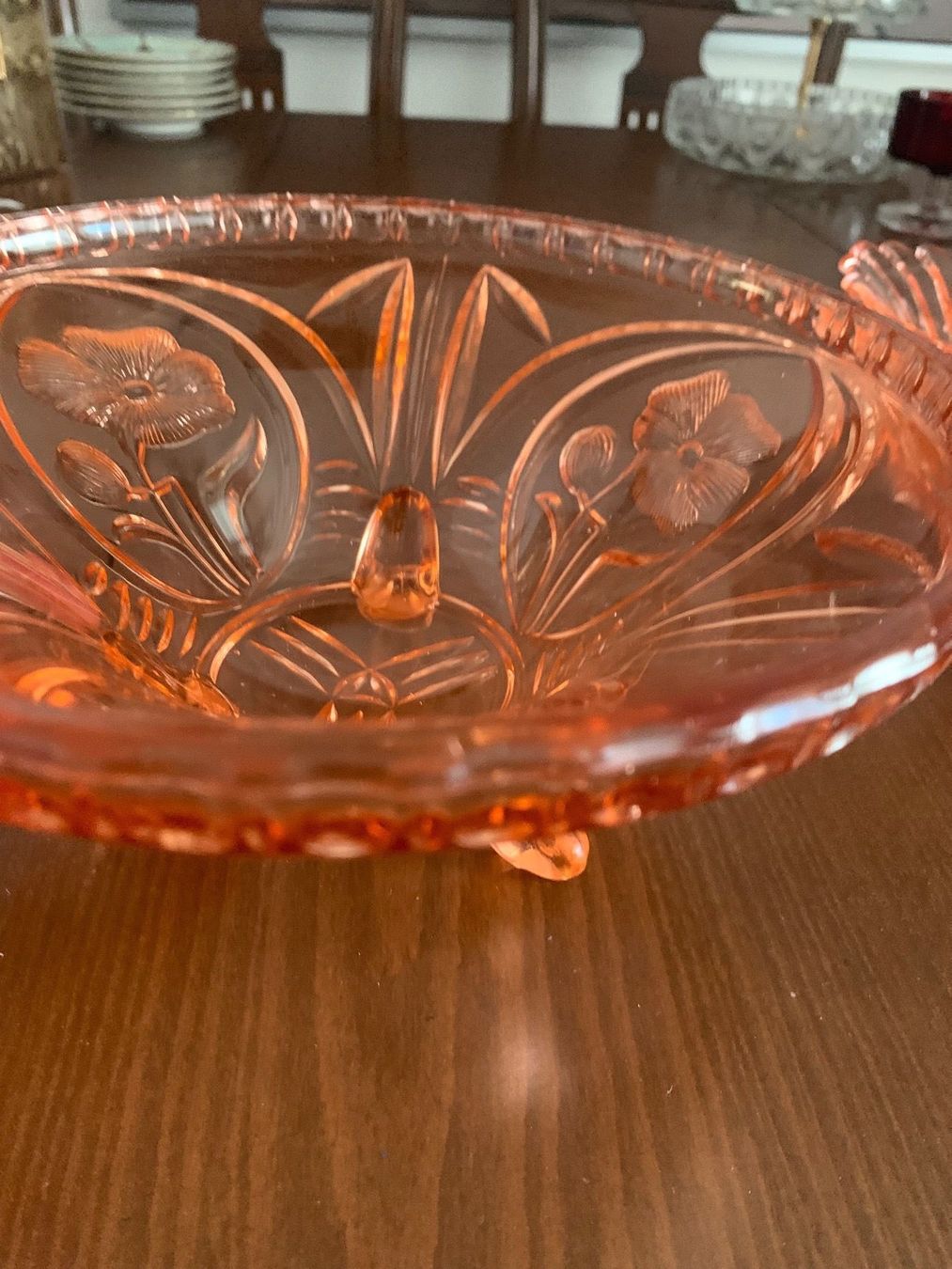 Ciotole: Antik Salat Schalen Set Kristall – Usato da Nuerensdorf venduto da gokden1336 1
